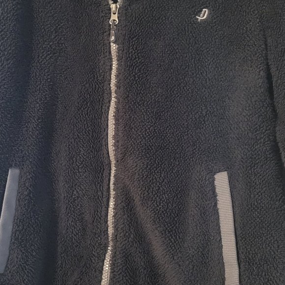 PENN WOMENS BLACK ZIPPER TENNIS JACKET - Picture 5 of 6